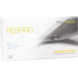 Упаковка квартальних лінз Respiro Pegavision (3 шт)